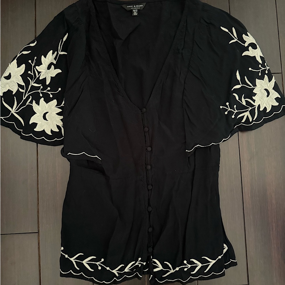 Lucky brand XS Blouse